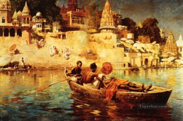 エドウィン・ロード・ウィークス Painting - 最後の航海 ペルシャ人 エジプト人 インド人 エドウィン・ロード・ウィークス